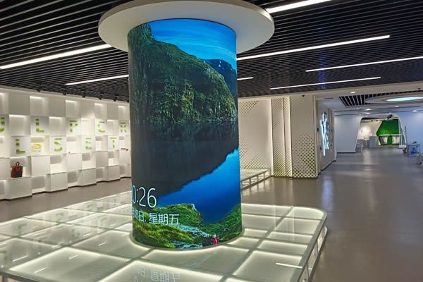 LED圓柱屏設(shè)計方案