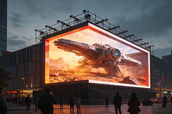 爆款裸眼3D背后：維康國際LED顯示屏技術(shù)打造城市網(wǎng)紅新地標(biāo)